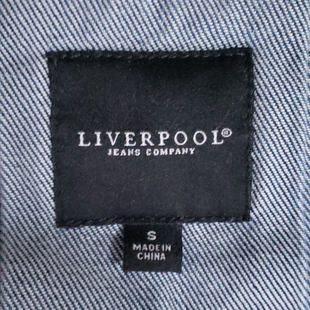 Liverpool Jeans Company Women's Denim Utility Jacket,  Size S - Picture 14 of 16